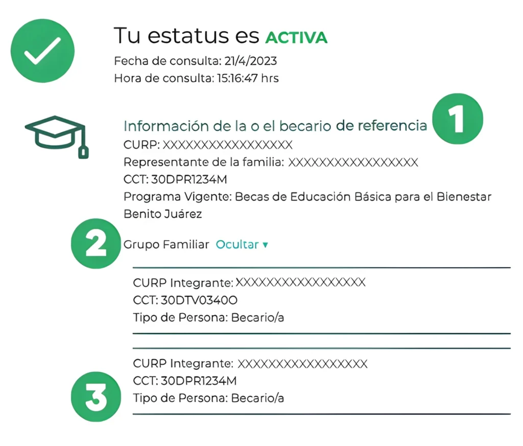 Estado Activo para Becarios de Nivel Básico: