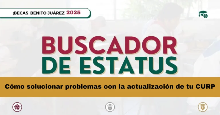 Cómo solucionar problemas con la actualización de tu CURP