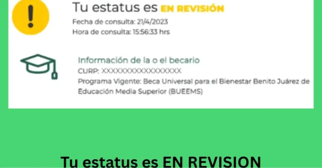¿Qué hacer si tu estatus es “En Revisión”?
