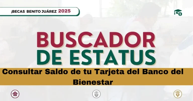 Consultar Saldo de tu Tarjeta del Banco del Bienestar