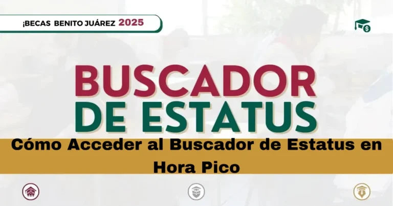 Cómo Acceder al Buscador de Estatus en Hora Pico